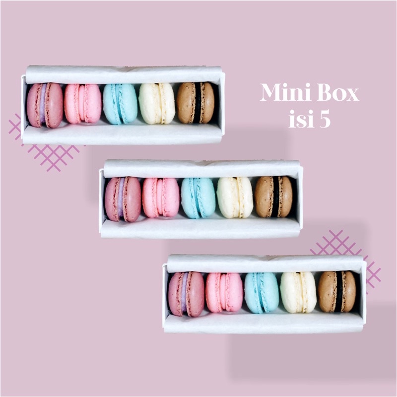 

Baby Macaron Mini Isi 5 Mix terenak termurah