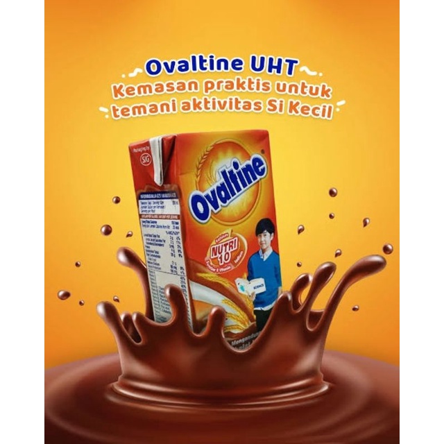 luar kota ovaltine susu uht 125ml 200ml 125 200 ml