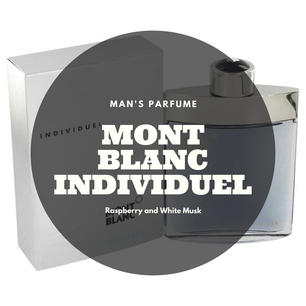 Parfum Montblanc Individuel Original Ori reject