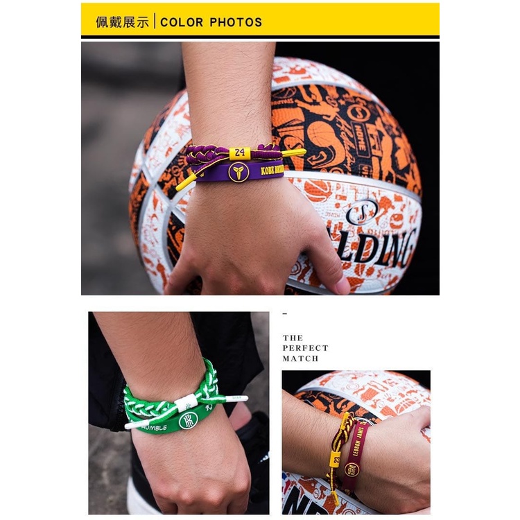 GELANG BASKET PRIA WANITA B KOREA BAS BLACK KING