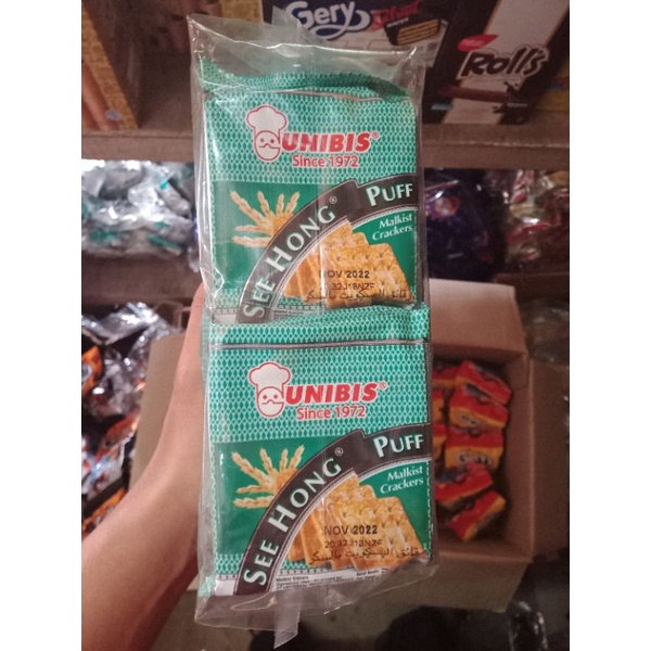 

Unibis See Hong Puff Malkist Crackers 10pcs