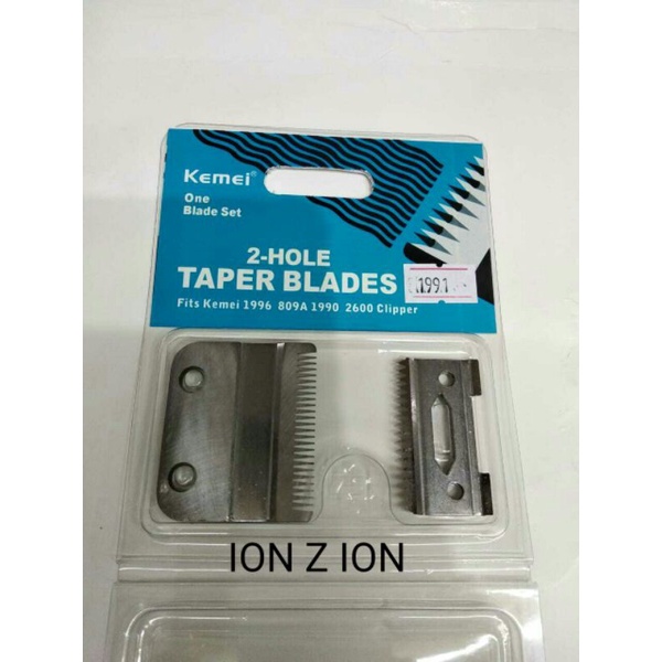 Pisau Clipper Kemei Km 1991 mata pisau clipper