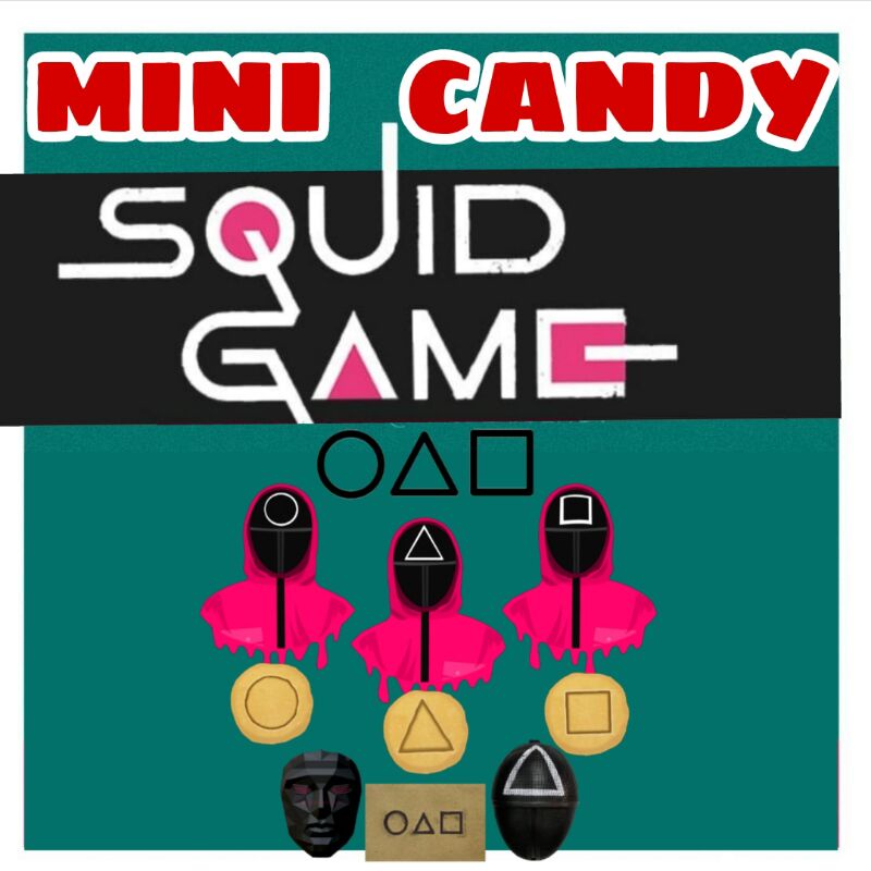 

permen squidgame dalgona candy mini honeycomb gulali korea