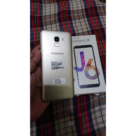 samsung j6 3/32gb fullset-second-murahhh