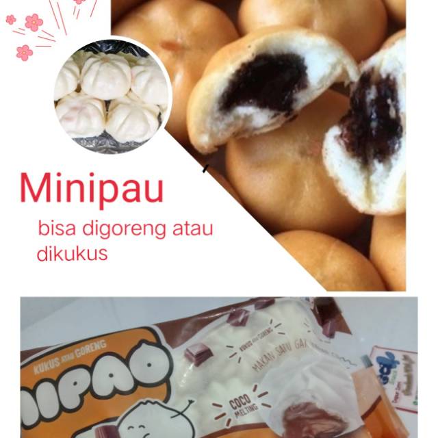 

Minipao bapau mini isi coklat 30 biji