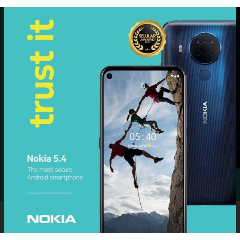 NOKIA 5.4 RAM 6/64 GB 48 MP Garansi Resmi