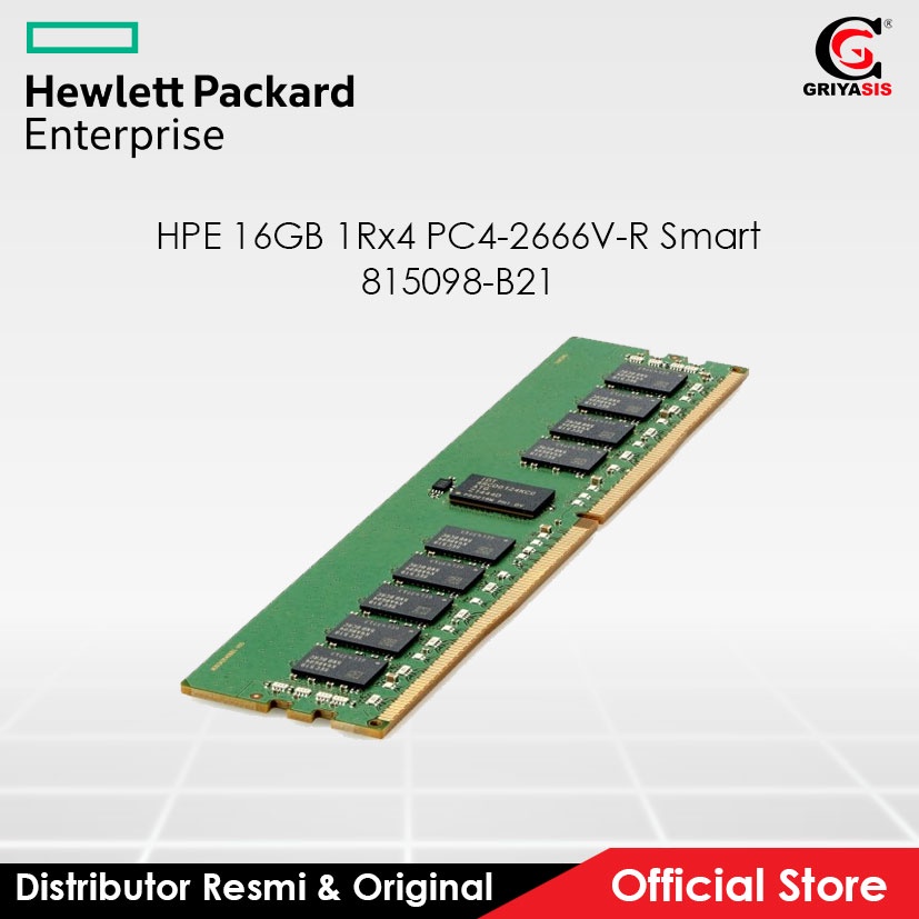 RAM Server HP HPE 16GB 1Rx4 PC4-2666V-R Smart Kit 815098-B21