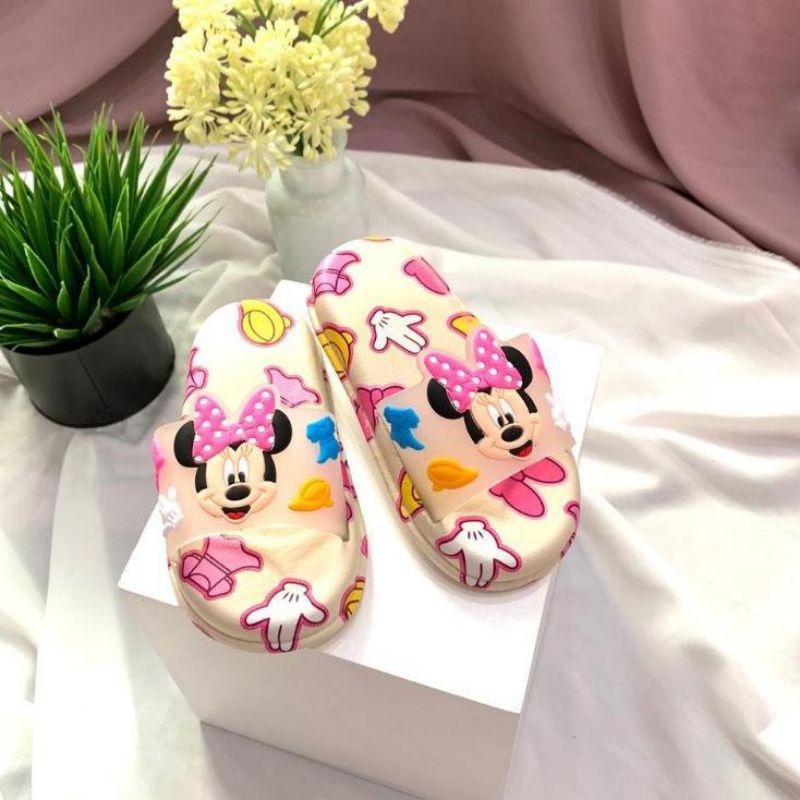 Sandal anak karakter Selop anak perempuan Sandal micky mouse anak