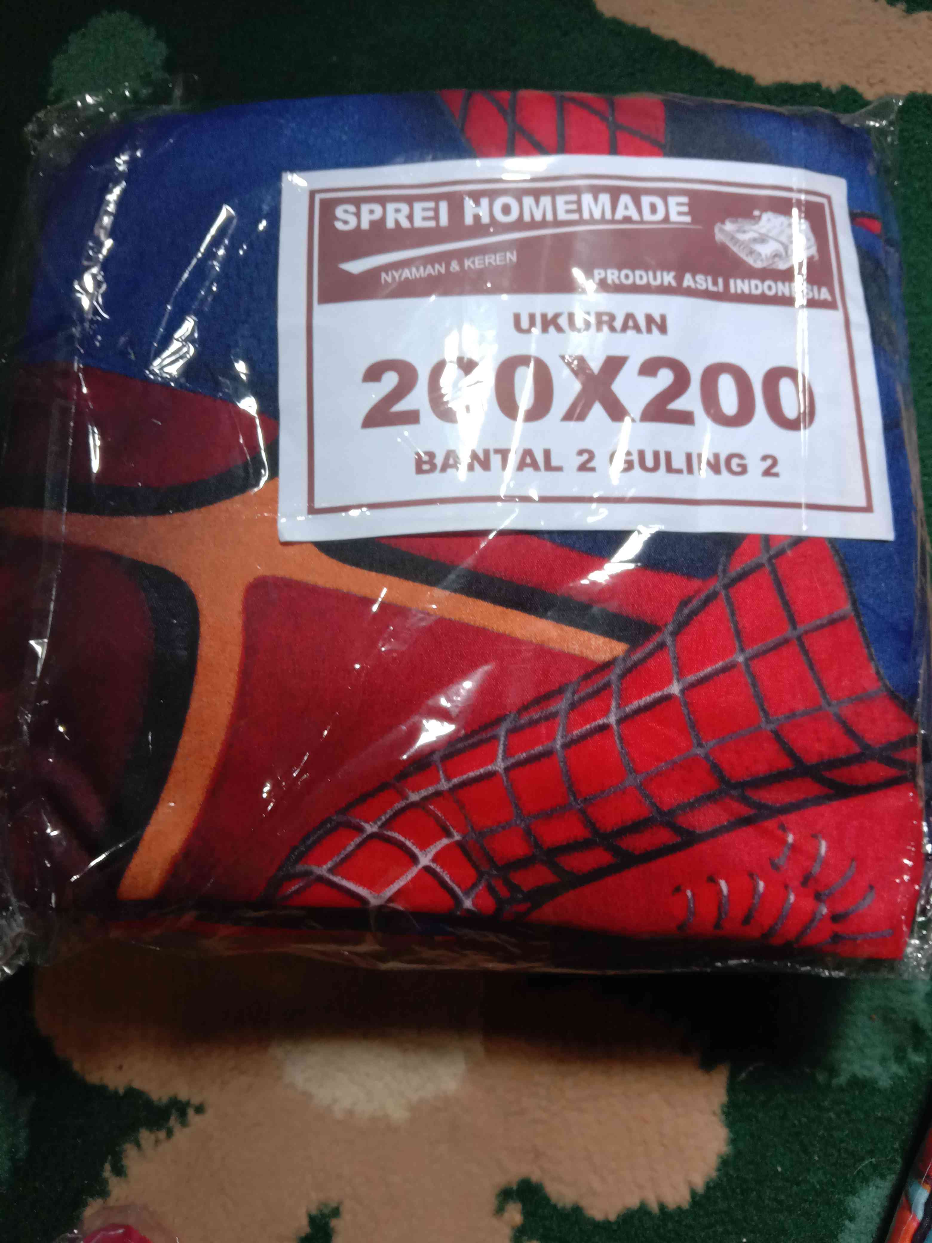 Sprai Sprei Homemade Murah Motif Anak Cewek Cowok Dewasa Lativa