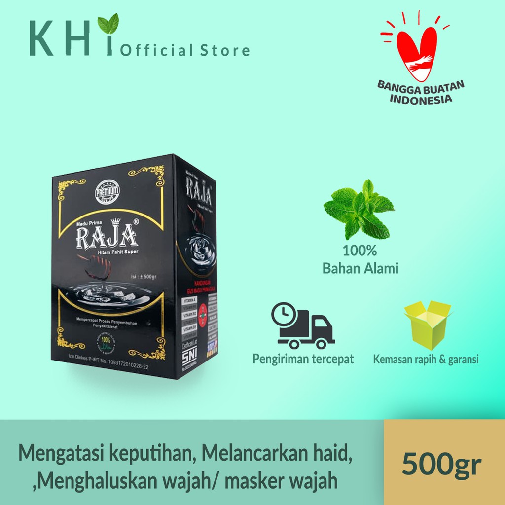 madu hitam pahit raja madu prima raja 500 gram madu hitam pahit raja