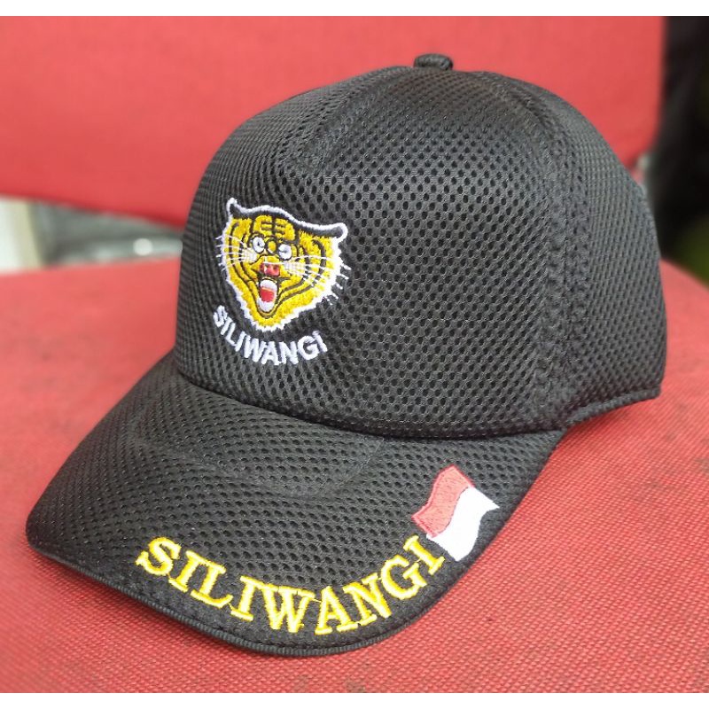 TOPI JALA BORDIR LOGO SILIWANGI