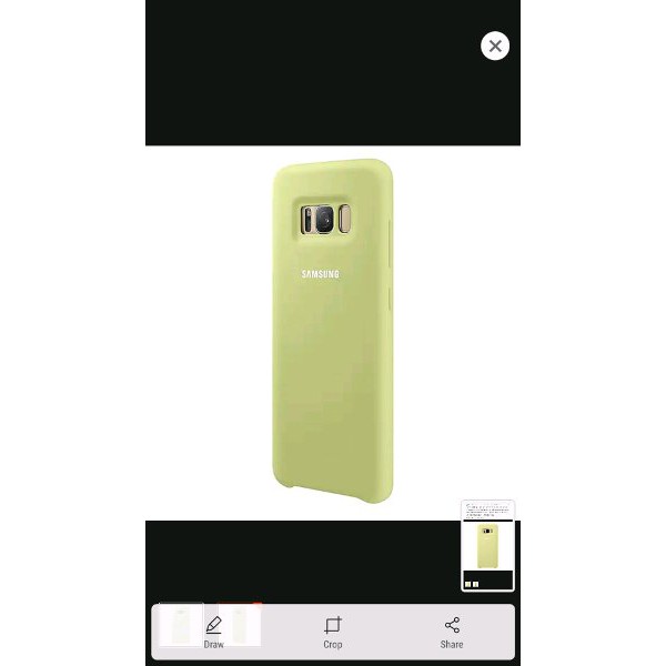Samsung S8 Silicon Case Original Casing Kesing
