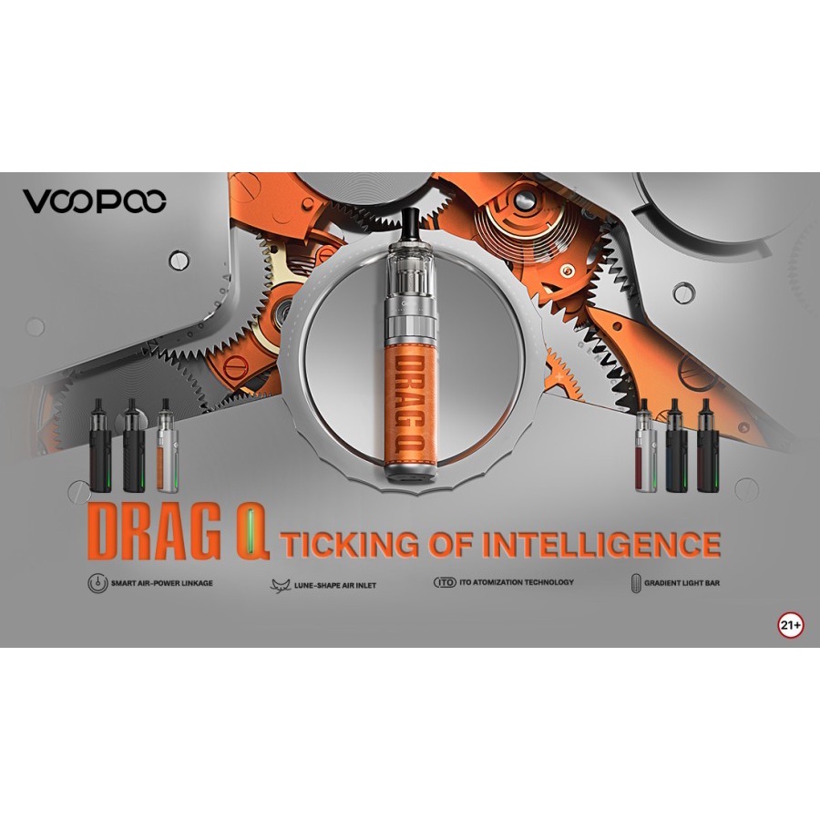 VOOPOO DRAG Q POD KIT AUTHENTIC BY VOOPOO