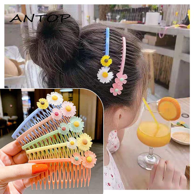 Sisir Jepit Rambut Poni Anti slip Untuk Anak Perempuan