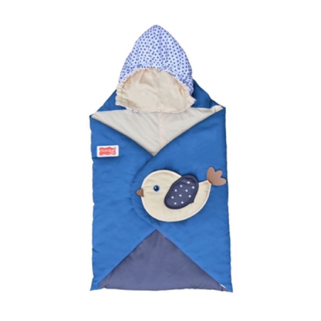 Dialogue Blanket Bayi Birdie Series DGB3112 - Selimut Topi Birdie Series