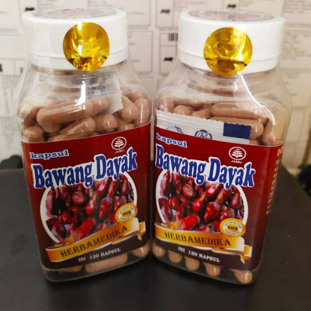 

Kapsul bawang Dayak herbal sehat