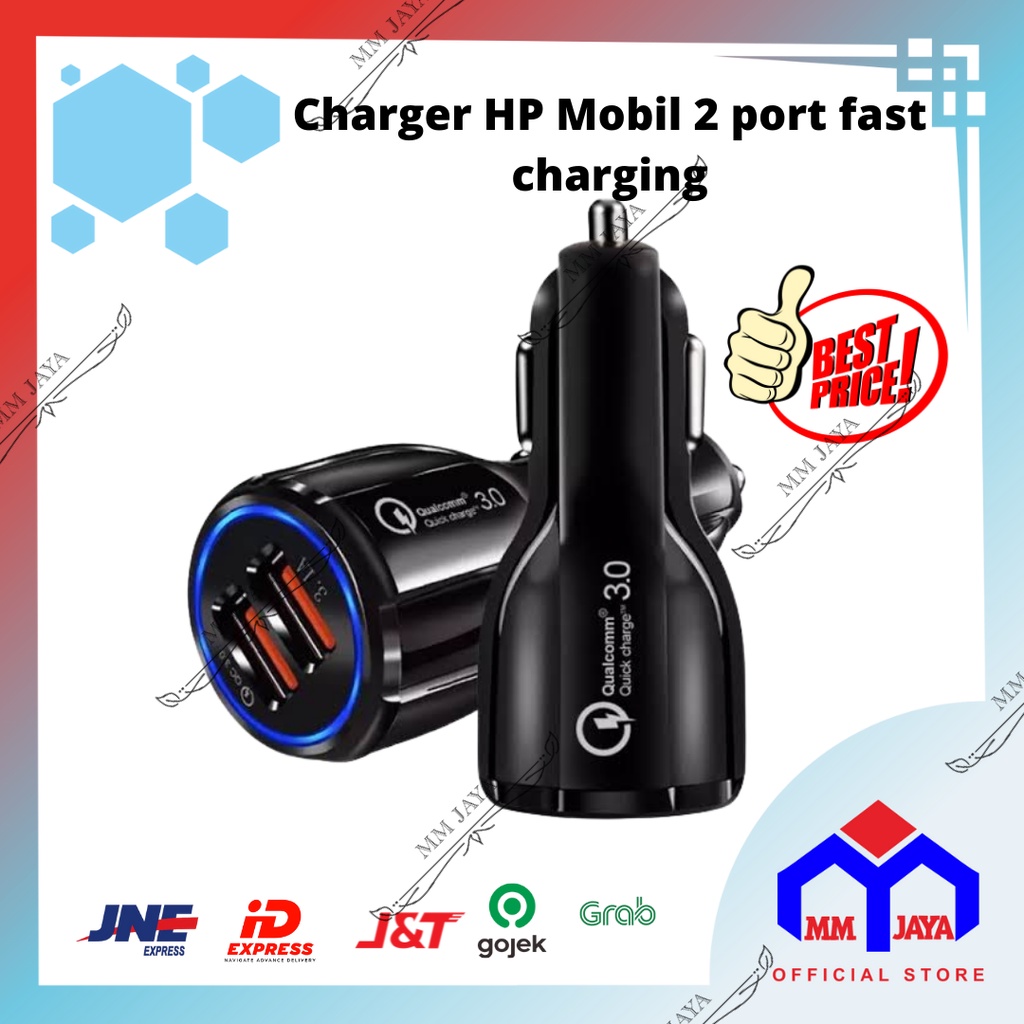 Charger HP Mobil Fast Charging 2port Qualcomm QC3.0 Berkualitas