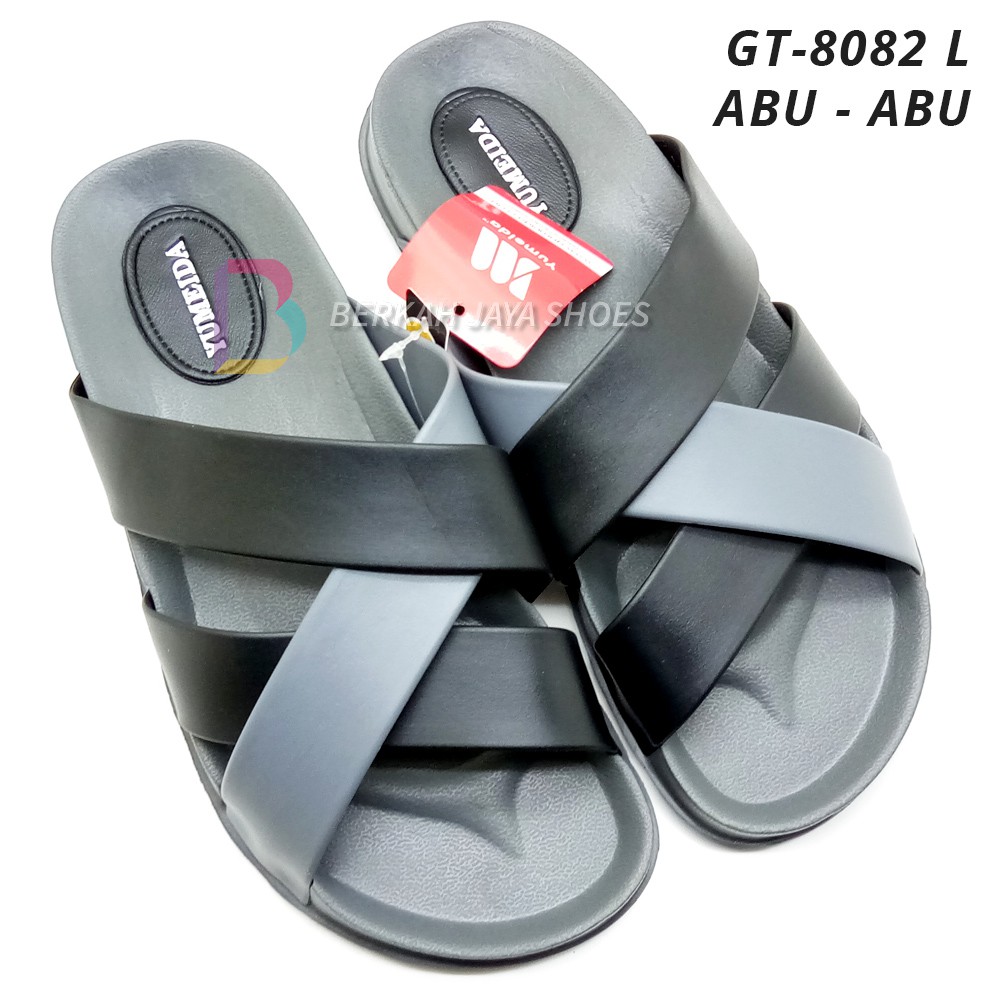 Sandal Pria Karet - Sandal Selop Karet Pria Yumeida GT-8082 L Varian Warna