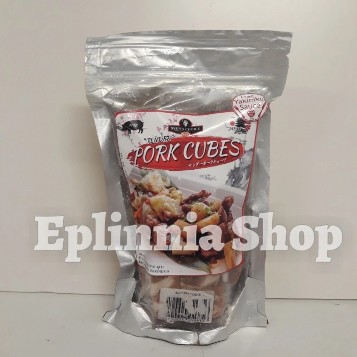 

Sven's Choice Pork Tender Cube 300 gr - Daging Babi