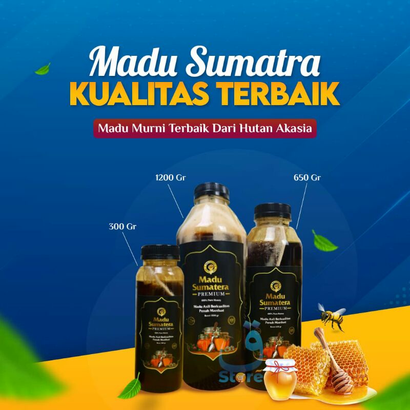 

madu asli hutan sumatra akasia 100%