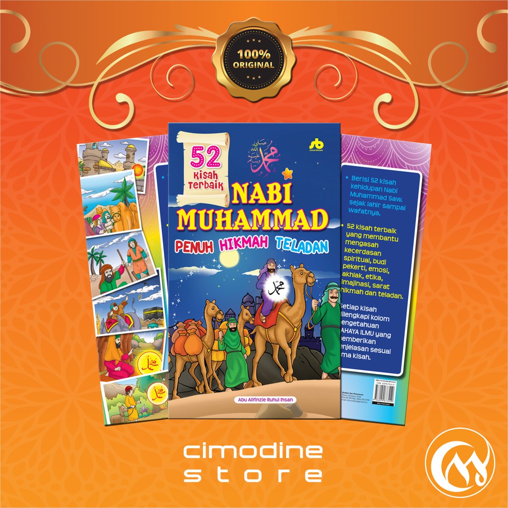 Jual 52 Kisah Terbaik Nabi Muhammad | Buku Cerita Teladan Nabi dan