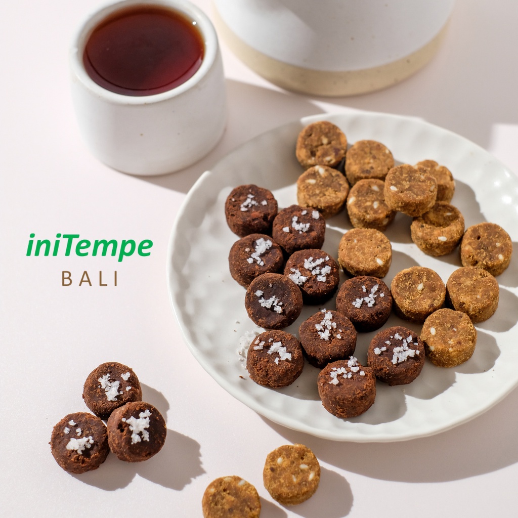 

iniTempe Bali / Cashew Krunch 110 gr / Cookies Tempe/ Gluten Free - Healthy - Diet/ Snack/ Ini Tempe