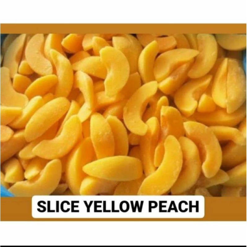 

Slice Yellow Peach Frozen/Peach beku 1kg