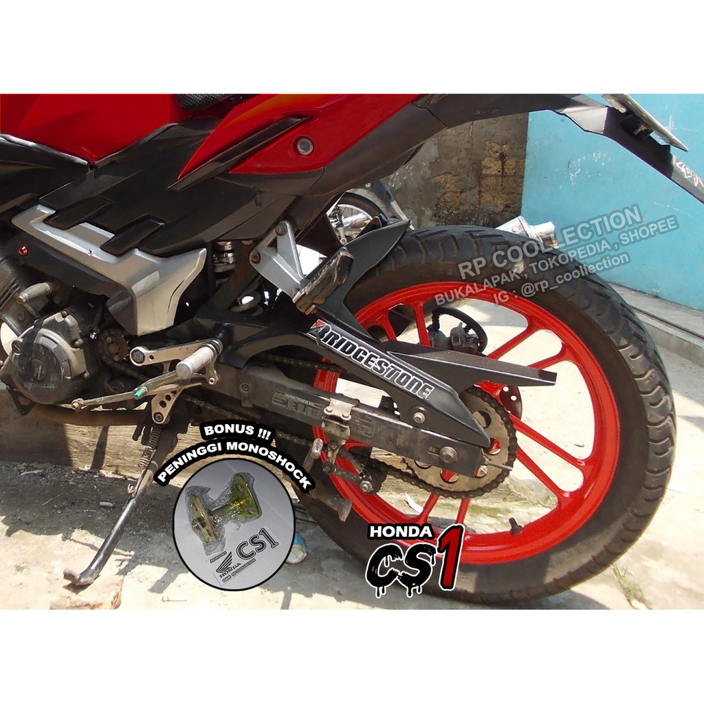 Spakbor Kolong Honda Cs1 Plus Peninggi Monoshock Hugger Mudguard