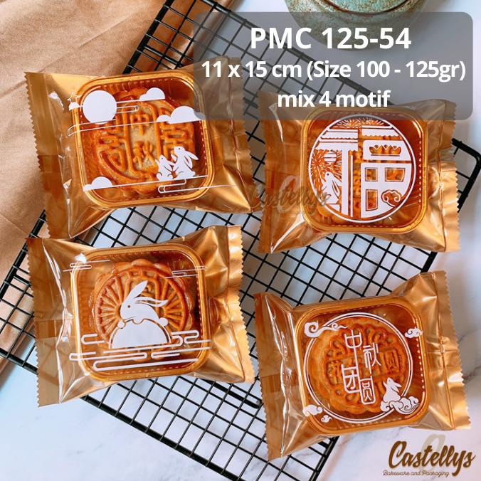 

!!!!!!] Plastik Mooncake 100gr - 125gr PMC 125-54 Kue Bulan Pia Snowskin Mochi