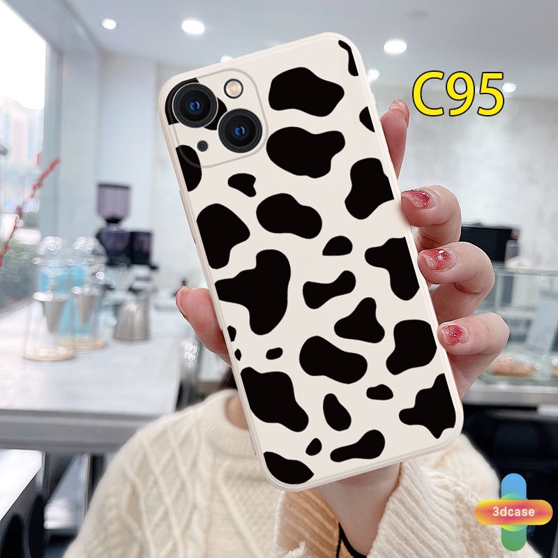 Casing Soft TPU Case Compatible For IPhone 7 Plus 11 6 6S 8 Plus XR 11 12 13 PRO MAX 11 12 13 mini X XS MAX Se 2020 6SPlus 7Plus 6Plus 8Plus XSMAX A54 A15 A16 A9 A5 A7 A5S Y12 Y20 Fashion Leopard Print Camera Lens Protection Case