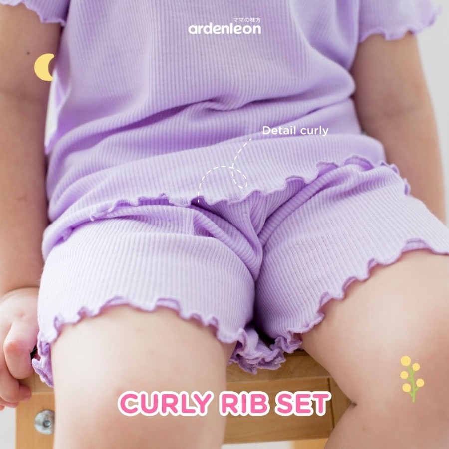 Ardenleon Girl Curly Rib Set BIG SIZE