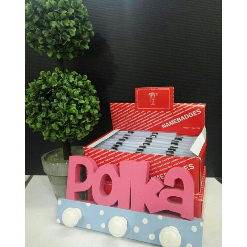 

Name Tag Peniti (pak)