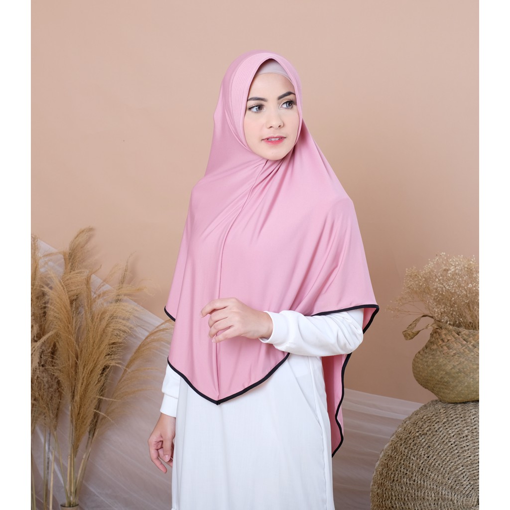 HIJAB INSTANT AINUN PET / JILBAB BERGO JERSEY TERBARU / KERUDUNG BERGO LANGSUNG PAKAI / JILBAB INSTAN JUMBO MURAH