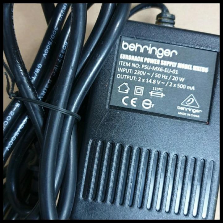 Adaptor Mixer Behringer XENYX PSU6EU QX1002USB QX1202 1002FX 1202FX PS (oke)