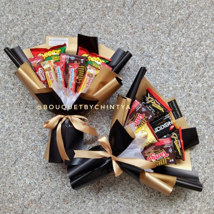 Buket Snack Wisuda Hadiah Cowok Ulang Tahun Seminar Skripsi