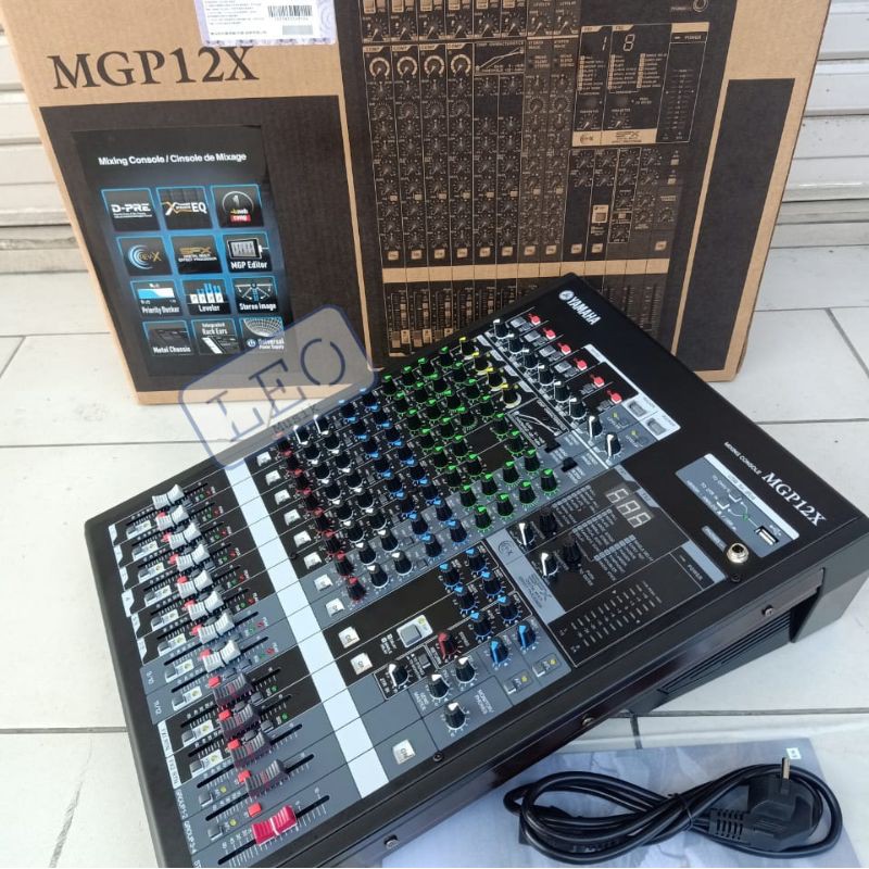 YAMAHA MIXER MGP 12x MGP12X MIXING CONSOLE 12 CHANNEL