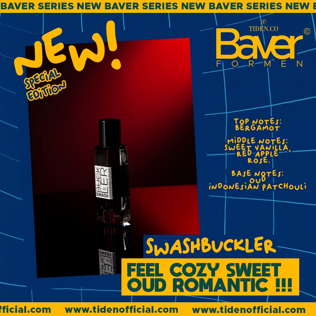 SPECIAL EDITION | NEW Baver Series-Tiden.co Perfume | SWASHBUCKLER | Parfum Pria