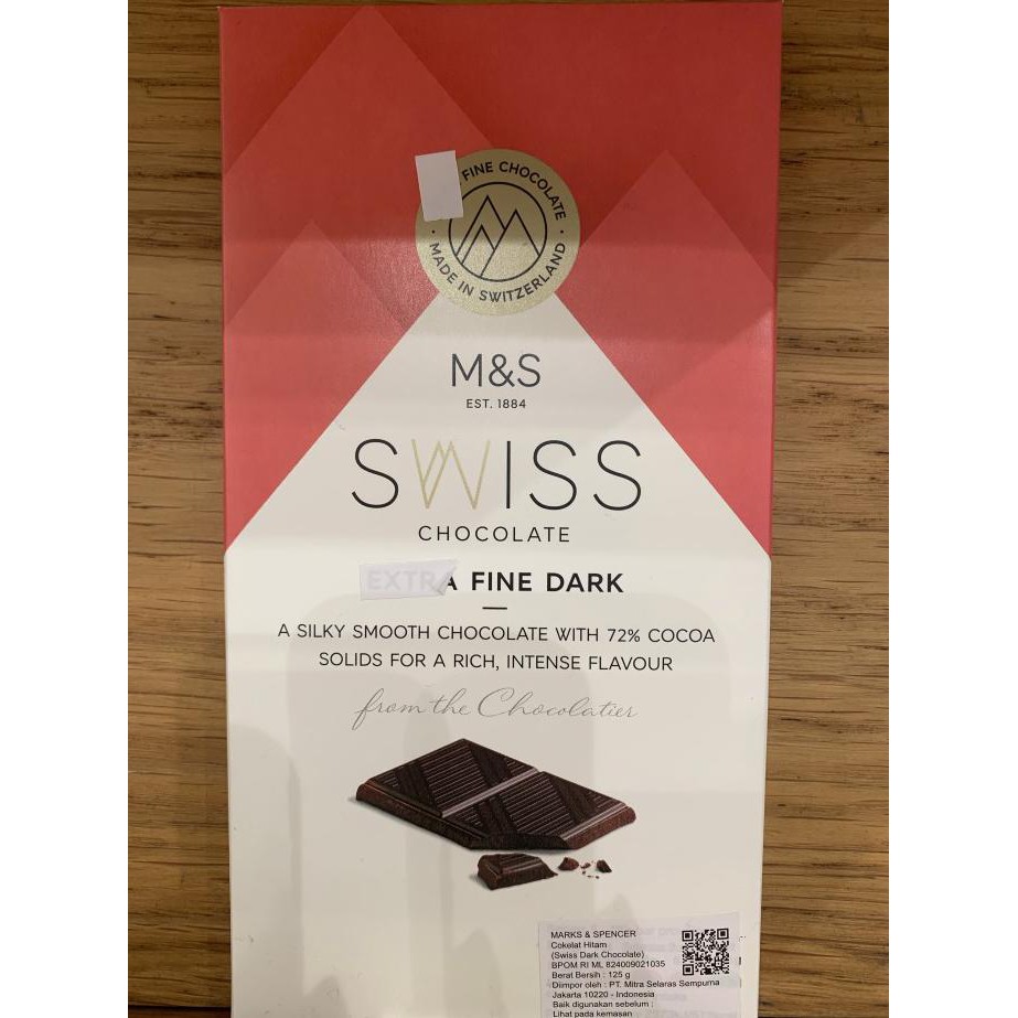 

Best Seller M&S Marks & Spencer Swiss Extra Fine Dark/ Hazelnuts/ Milk Chocolate - Dark Chocolate