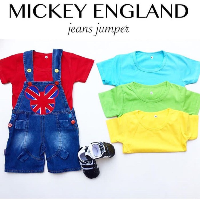 Setelan Anak Laki Laki Baju OVERALL JEANS