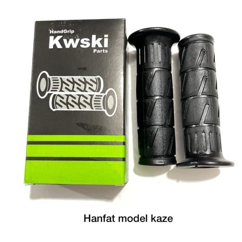 Handgrip Grip Kaze Standar Kawasaki Kwski Plus Jalu Stang FU Universal