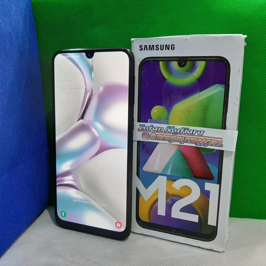 Samsung M21 Ram 4gb Rom 64gb Second Shopee Indonesia