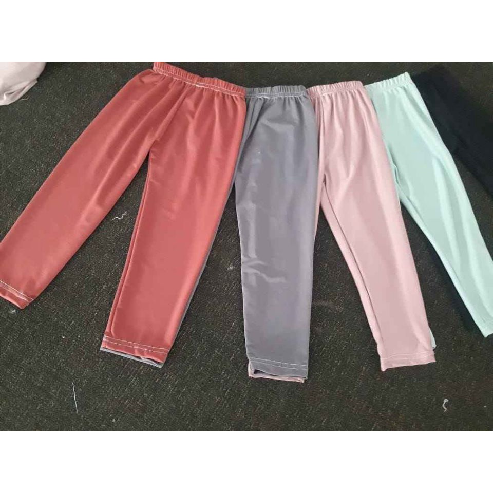 Legging pendek 3/4 bahan spandek premium standart sampe jumbo