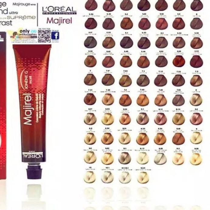 ➸ Loreal majirel majicover hair color 50ml / pewarna rambut / semir rambut / cat rambut permanen ▼