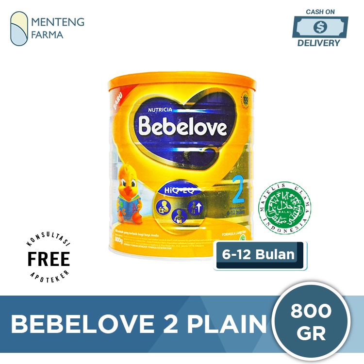 Bebelove 2 (6 - 12 Bulan) Formula Bayi Bubuk 800 Gram