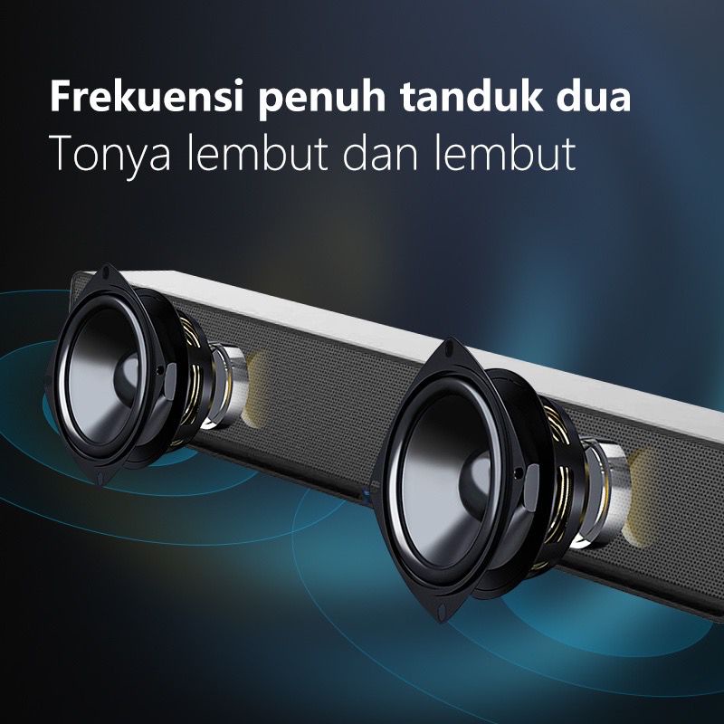 SPEAKER Soundbar BLUETOOTH TOUCH SREEN Dual Connection ORIGINAL 100% F-590BT