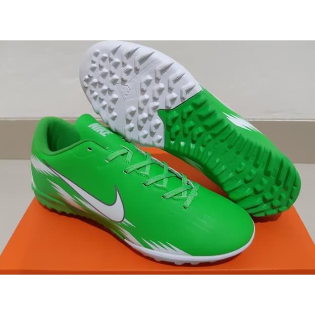 FUTSAL SHOES ORIGINAL GRADE SEPATU FUTSAL NIKE MERCURIAL VAPOR XII ACADEMY NIGERIA GREEN - TURF
