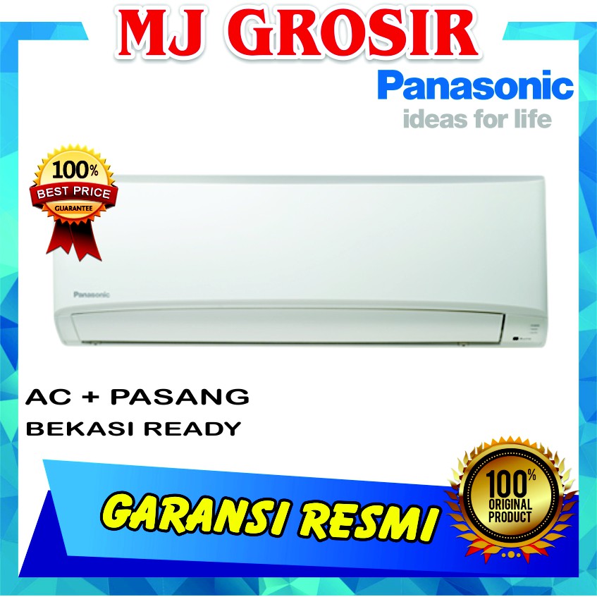 PANASONIC CS YN 12 WKJ 1.5 PK 1 1/2 PK + PASANG R32 ECO STANDART