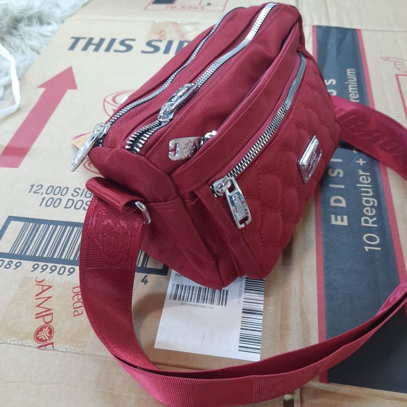 Tas selempang wanita chibao ory import bhn kanvas 0071