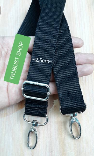 Tali tas tali slempang slendang sling bags lebar 2.5cm jual per 1pc murah