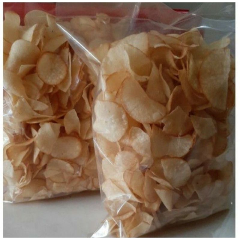 

Keripik singkong asin/Ori/enak / renyah